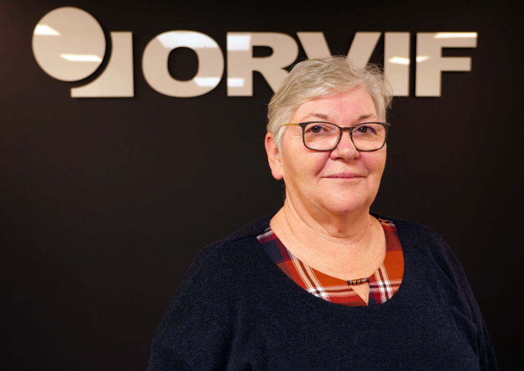 Mme Isabelle Roux ; dirigeante de la société Orvif basé à Gentilly